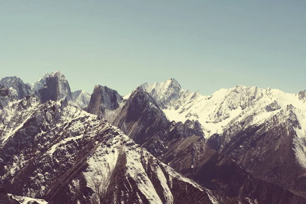 Krásné Vysoké Hory Pamir — Stock fotografie