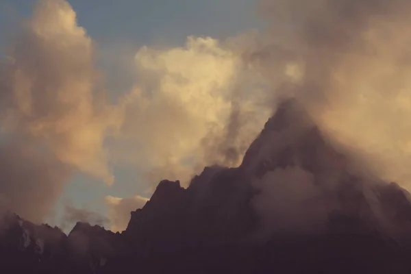 Härligt Höga Berg Pamir — Stockfoto