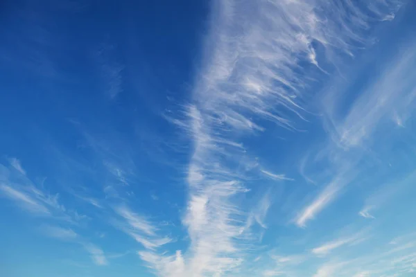 Blauwe Lucht Witte Wolken — Stockfoto