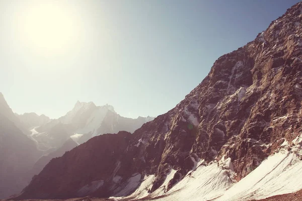 Pamir Güzel Yüksek Dağın — Stok fotoğraf