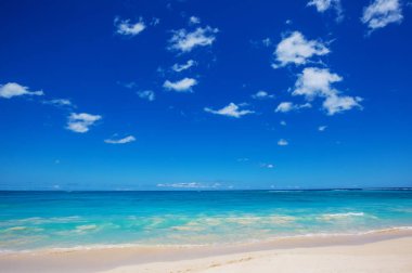 Hawaii, Oahu adasındaki güzel manzaralar.