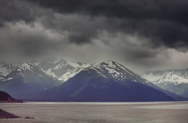 Manzara Alaska Amerika Birleşik Devletleri — Stok fotoğraf