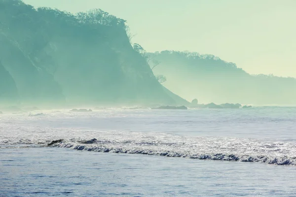 Bela Costa Tropical Oceano Pacífico Costa Rica — Fotografia de Stock