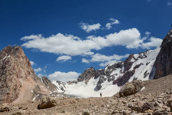 Bela Paisagem Das Montanhas Fann Tajiquistão — Fotografia de Stock