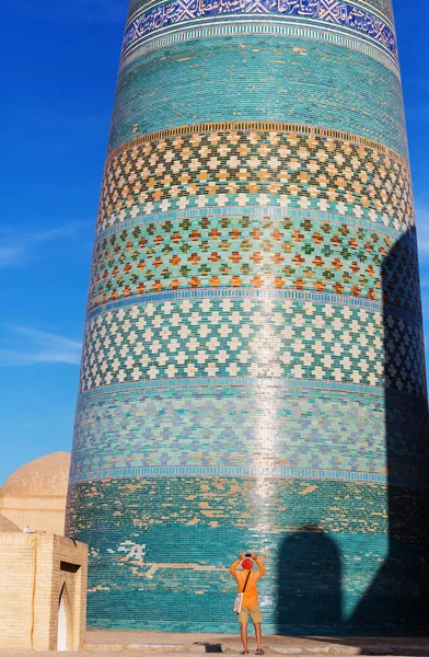 Antika Staden Khiva Uzbekistan Unescos Världsarv — Stockfoto