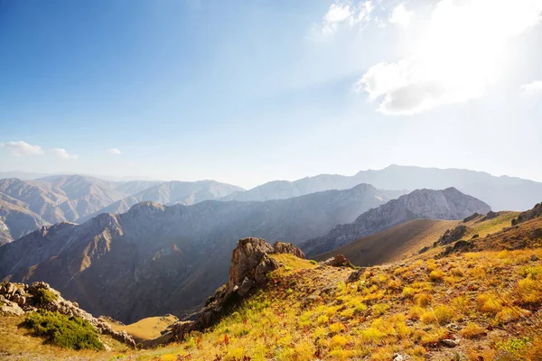 Tashent City Özbekistan Yakınındaki Çimgan Dağlar — Stok fotoğraf