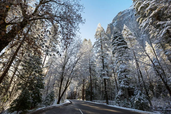 Lindas Paisagens Início Primavera Parque Nacional Yosemite Yosemite Eua — Fotografia de Stock