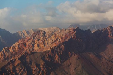Güzel manzara Fann dağlar, Tacikistan