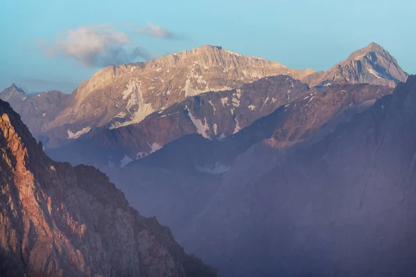 Bela Paisagem Das Montanhas Fann Tajiquistão — Fotografia de Stock