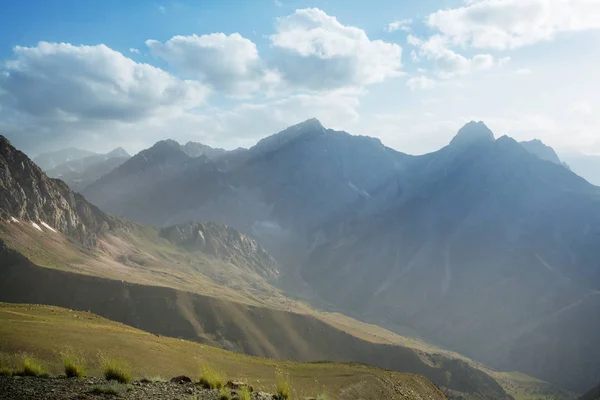 Beau Paysage Des Montagnes Fann Tadjikistan — Photo