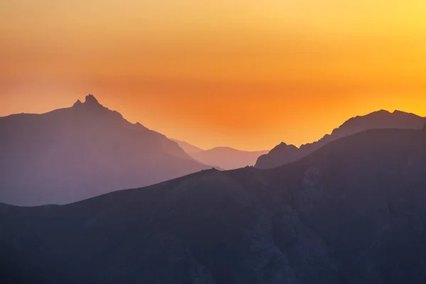 Bela Paisagem Das Montanhas Fann Tajiquistão — Fotografia de Stock