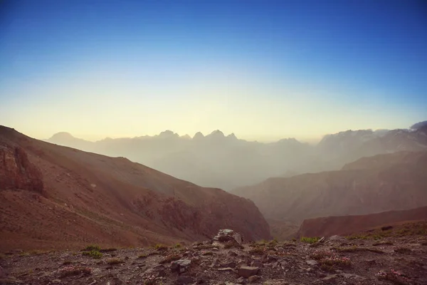 Güzel Manzara Fann Dağlar Tacikistan — Stok fotoğraf