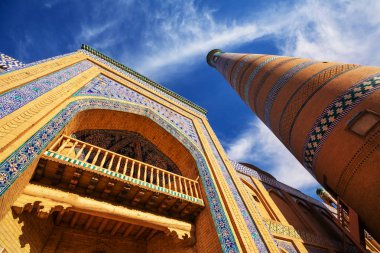 Ancient city of Khiva, Uzbekistan. UNESCO World Heritage clipart