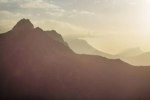 Bela Paisagem Das Montanhas Fanns Tajiquistão — Fotografia de Stock