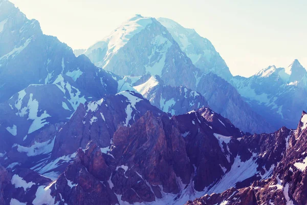 Hermoso Paisaje Las Montañas Fanns Tayikistán — Foto de Stock
