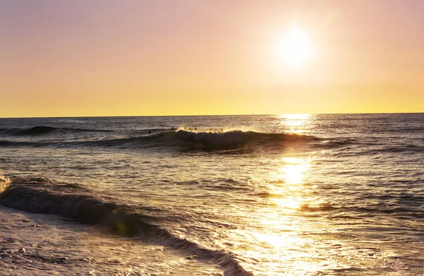 Vacker Scen Hawaii Solnedgång — Stockfoto