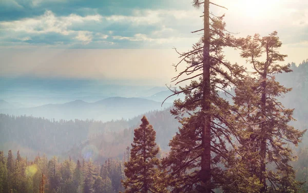 Góry Krajobraz Kalifornii — Zdjęcie stockowe