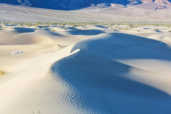 Duinen Death Valley National Park Californië Verenigde Staten — Stockfoto