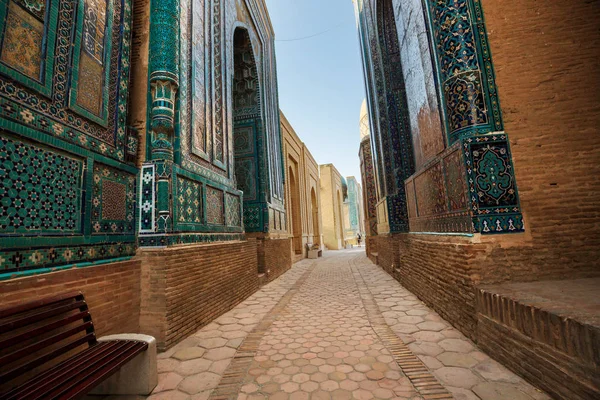 Medrese Ancient City Samarkand Uzbekistan Stock Photo