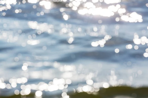 Bokeh Licht Hintergrund Meer — Stockfoto