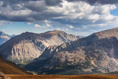 Colorado, ABD 'de renkli bir sonbahar. Sonbahar sezonu.
