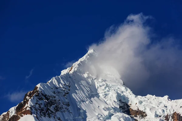 Όμορφα Τοπία Βουνά Cordillera Huayhuash Περού Νότια Αμερική — Φωτογραφία Αρχείου