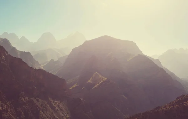 Beau Paysage Fanns Mountains Tadjikistan — Photo