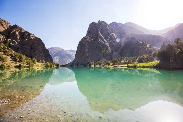 Bellissimo Paesaggio Dei Monti Fanns Tagikistan — Foto Stock