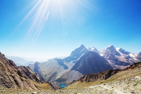 Hermoso Paisaje Las Montañas Fanns Tayikistán — Foto de Stock