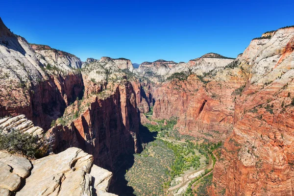 Zion Nationalpark Natur Malerische Aussicht — Stockfoto