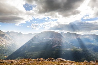 Colorado, ABD 'de renkli bir sonbahar. Sonbahar sezonu.