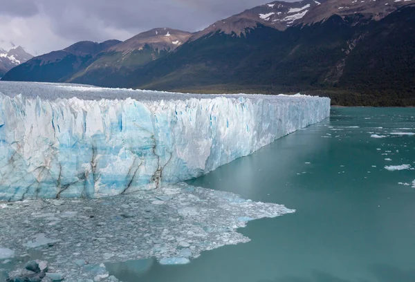 Perito Moreno Παγετώνας Στην Αργεντίνα — Φωτογραφία Αρχείου