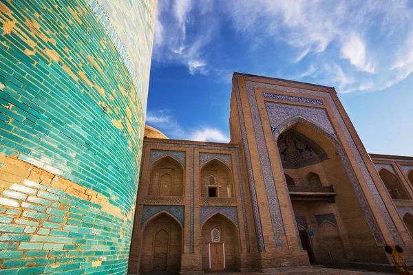 Starożytne Miasto Khiva Uzbekistan Listę Światowego Dziedzictwa Unesco — Zdjęcie stockowe