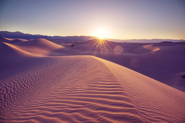Sanddynerna Death Valley National Park Kalifornien Usa — Stockfoto