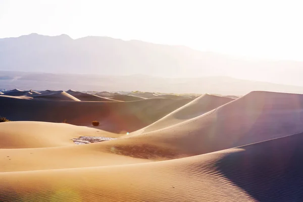 Sanddünen Death Valley Nationalpark Kalifornien Usa — Stockfoto