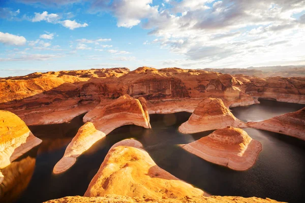 Reflexion Canyon Powell Lake Usa — Stockfoto