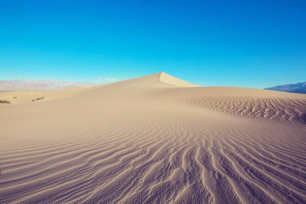 Homokdűnék Death Valley Nemzeti Park Kalifornia Usa — Stock Fotó