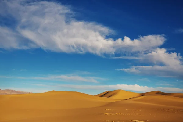 Dunas Areia Death Valley National Park Califórnia Eua — Fotografia de Stock