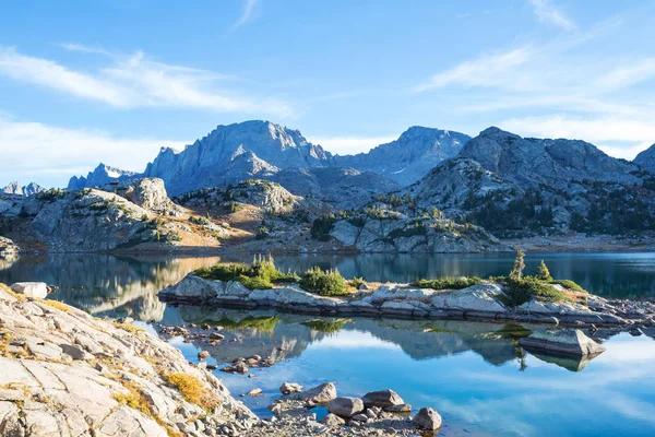 Hike Wind River Range Wyoming Usa Autumn Season — Stock Photo, Image