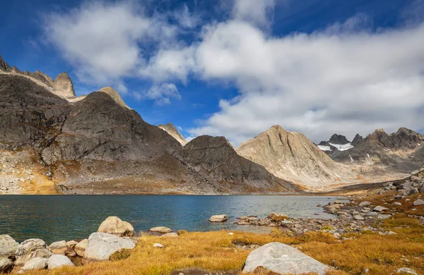 Caminhada Wind River Range Wyoming Eua Temporada Outono — Fotografia de Stock