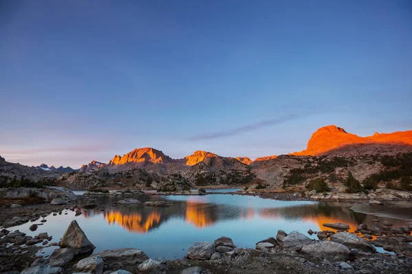 Hike Wind River Range Wyoming Usa Podzimní Období — Stock fotografie