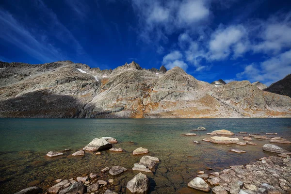 Wanderung Wind River Range Wyoming Usa Herbstzeit — Stockfoto