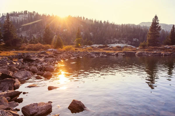 Wandelen Wind River Range Wyoming Usa Herfstseizoen — Stockfoto