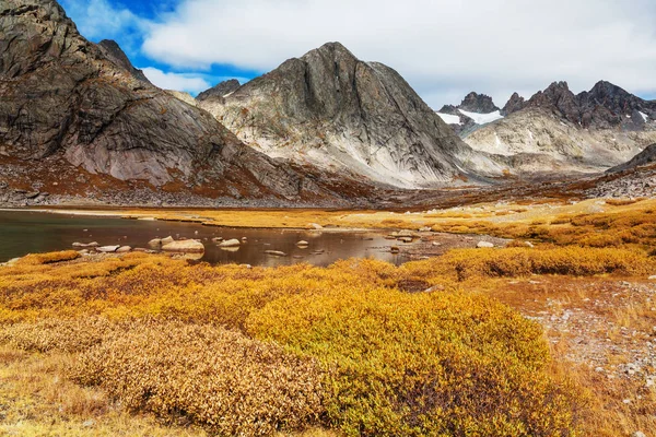 Caminhada Wind River Range Wyoming Eua Temporada Outono — Fotografia de Stock