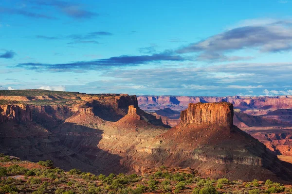 Caminhada Parque Nacional Canyonlands Utah Eua — Fotografia de Stock