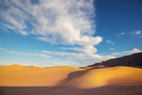 Dunas Areia Death Valley National Park Califórnia Eua — Fotografia de Stock