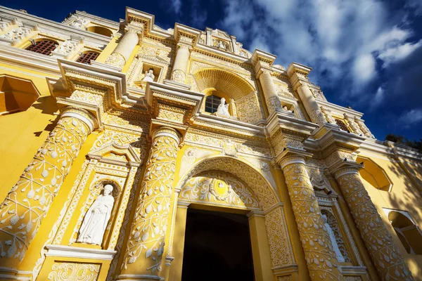 Koloniální Architektura Starověkém Městě Antigua Guatemala Střední Amerika Guatemala — Stock fotografie