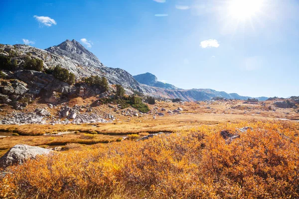 Wanderung Wind River Range Wyoming Usa Herbstzeit — Stockfoto