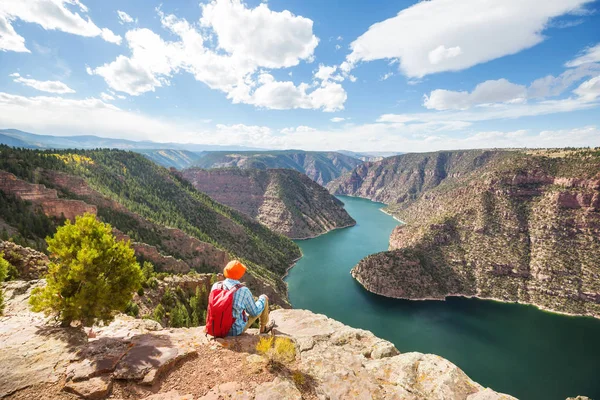 Flaming Gorge Friluftsområde — Stockfoto