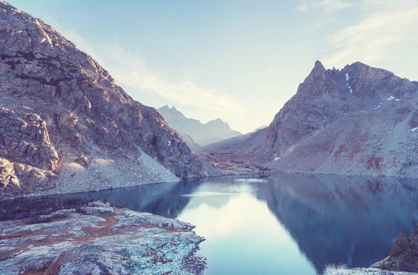 Πεζοπορία Στο Wind River Range Στο Γουαϊόμινγκ Ηπα Φθινοπωρινή — Φωτογραφία Αρχείου